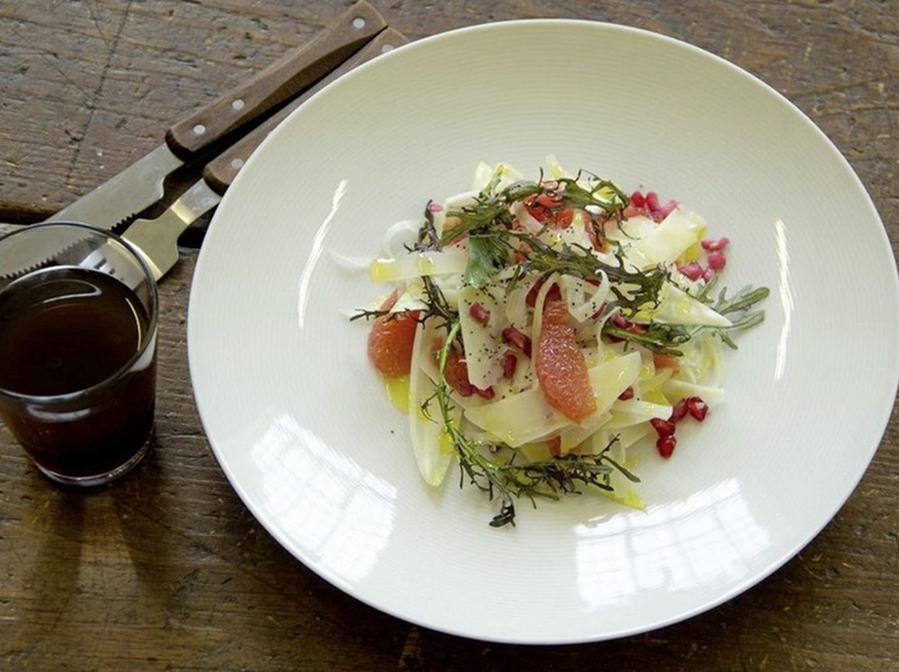 James St recipes: Easy four–step salads – Caprese Salad and Pink Grapefruit, Fennel and Parmesan Salad